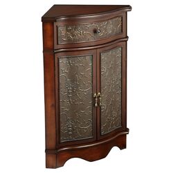 Hilldale Corner Cabinet in Walnut