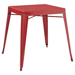 Amelia Café Dining Table in Red