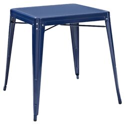Amelia Café Dining Table in Blue
