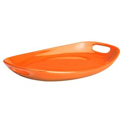 Rachael Ray Oval Platter in Orange