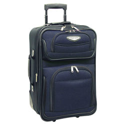 Amsterdam Carry On Suitcase in Navy Amsterdam Carry On Suitcase in Navy