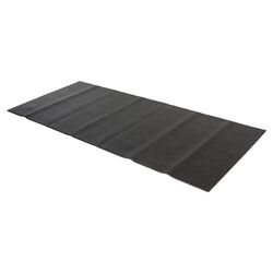 Fold to Fit Equipment Mat in Black