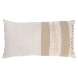 Cadence Pillow in Ivory & Beige