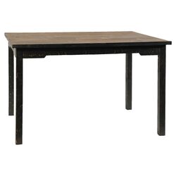 Dining Table in Black & Natural