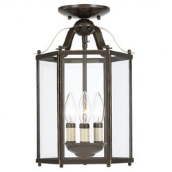 Bali 3 Light Pendant in Heirloom Bronze