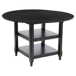 Cottage Dining Table in Black