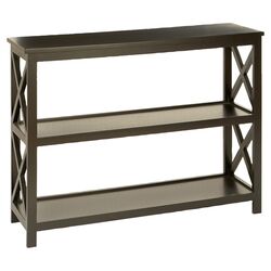 Nora Wood Console Table in Brown