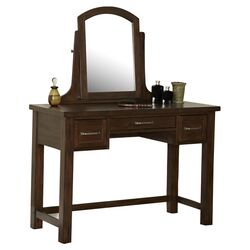 Cabin Creek Vanity & Mirror Set in Brown