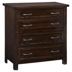 Cabin Creek 4 Drawer Chest in Chestnut