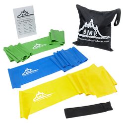 6 Piece Therapy Exercise Resistance Band Set