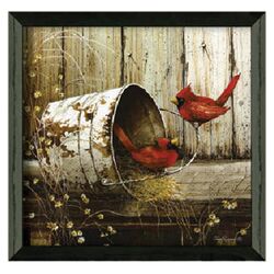 Framed Cardinals Wall Art