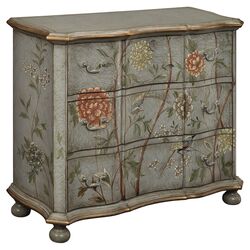 Enderly Heights 3 Drawer Chest in Crackled Grey