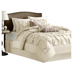 Laurel 7 Piece Comforter Set in Ivory