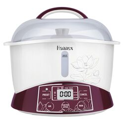 Electric Multi Stew Cooker in White & Red