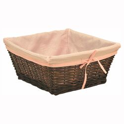 Willow Large Basket Liner in Pink