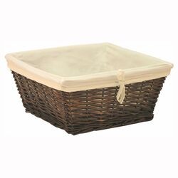 Willow Large Basket Liner in White