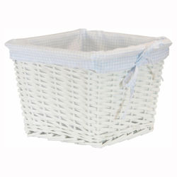 Willow Small Basket Liner in Blue