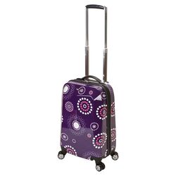 Pearl Print Carry On in Purple