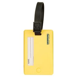 Luggage Tag in Neon Yellow (Set of 2)