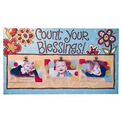 Count Your Blessings Clip Wall Art