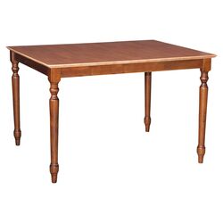 Athena Turned Dining Table in Cinnamon