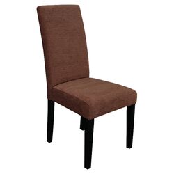 Aprilia Parsons Chair in Brown (Set of 2)