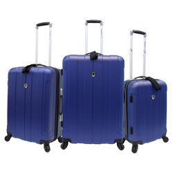 Cambridge 3 Piece Luggage Set in Blue Cambridge 3 Piece Luggage Set in Blue