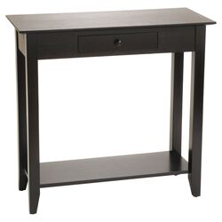 American Heritage Console Table in Black