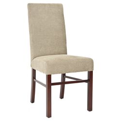 Classical Cotton Parsons Chair in Sage (Set of 2)
