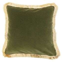 Velvet Holiday Pillow in Spruce