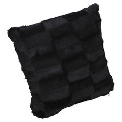 Roberto Faux Mink Amee Pillow in Black