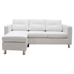 Convertible Sofa in White