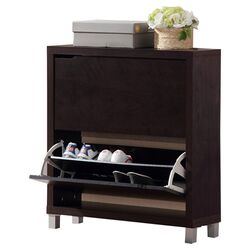 Simms Shoe Cabinet in Cappuccino