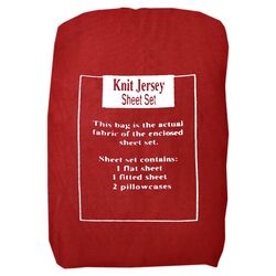 4 Piece Knit Jersey Sheet Set in Serena