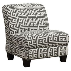Andee Chair in Smoky Charcoal Gray