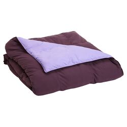 Reversible  Comforter in Purple
