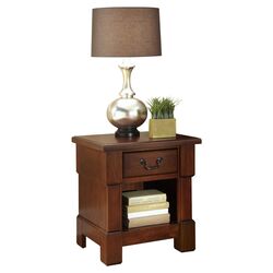 Aspen 1 Drawer Nightstand in Rustic Cherry