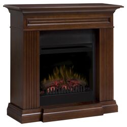 Branagan Electric Fireplace in Brown