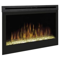 Electric Fireplace in Black