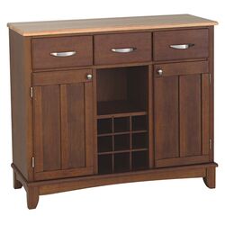Wood Top Buffet Cabinet in Cherry