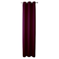 Neil Blackout Curtain Panel in Burgundy