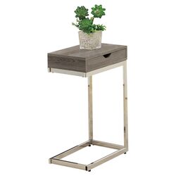 End Table in Dark Taupe