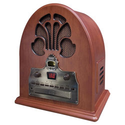 Old Fashioned Cathedral CD & Radio Player in Paprika Old Fashioned Cathedral CD & Radio Player in Paprika