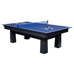 Drop Shot Ping Pong Conversion Top in Blue