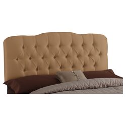 Camille Upholstered Panel Headboard in Chocolate
