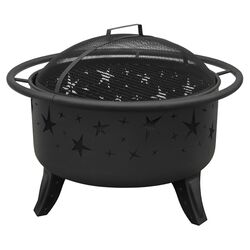 Patio Lights Fire Pit in Starlight Black