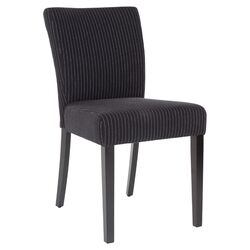 Mavis Parsons Chair in Black & Cream (Set of 2)
