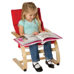 Kiddie Rocker Chair in Red