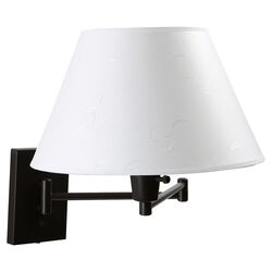 Sydney Swing Arm Wall Lamp in Dark Bronze