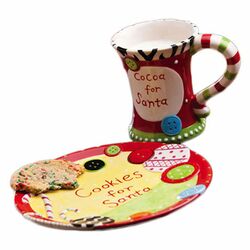 Dear Santa Cookies & Cocoa Gift Set